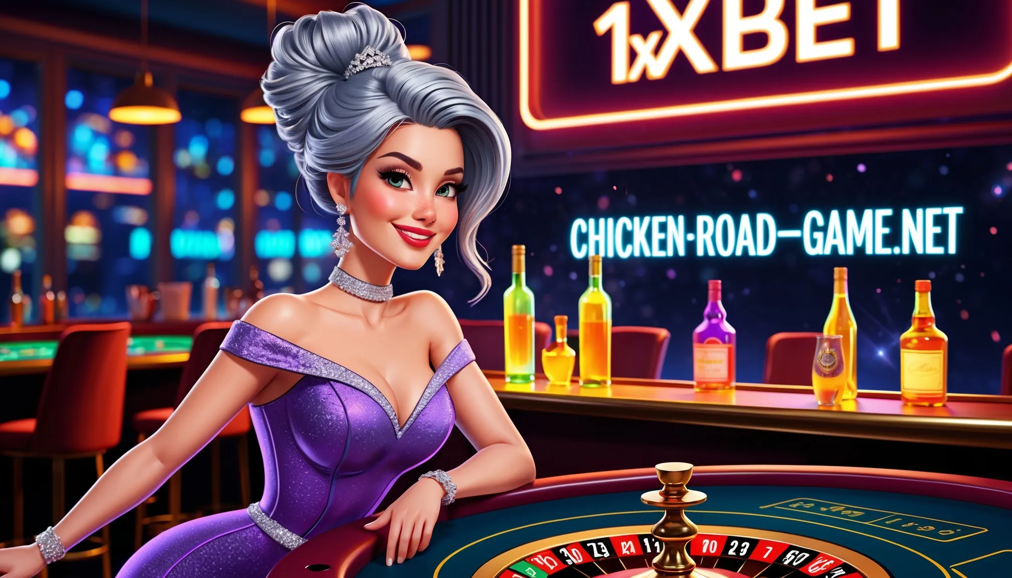 1xbet chicken road